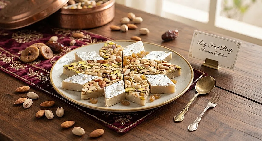 How to Make Homemade Dry Fruit Barfi: A Rich Pakistani Mithai Recipe – Dry Fruit Barfi