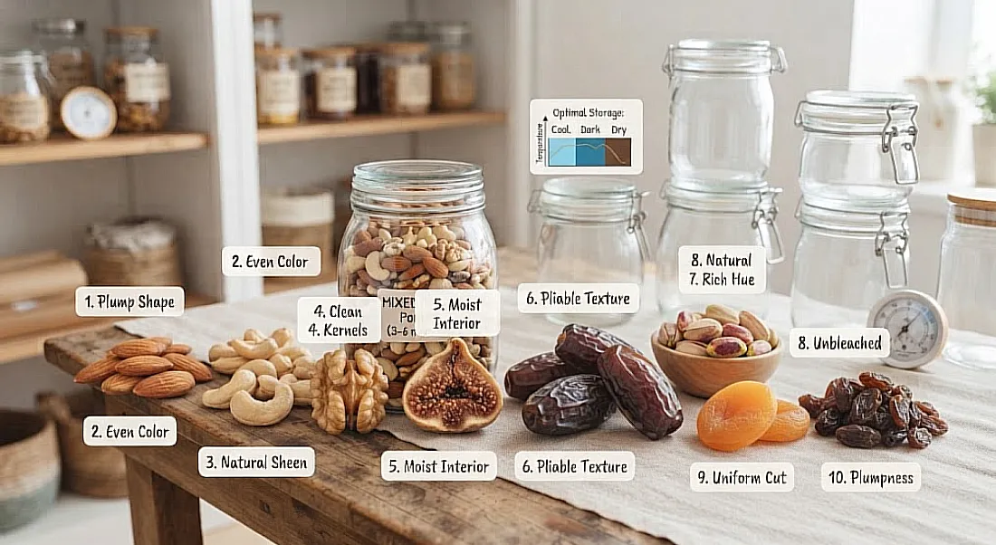 How to choose the Best Dry Fruits: 10 Simple Signs of Freshness and Quality – Choose