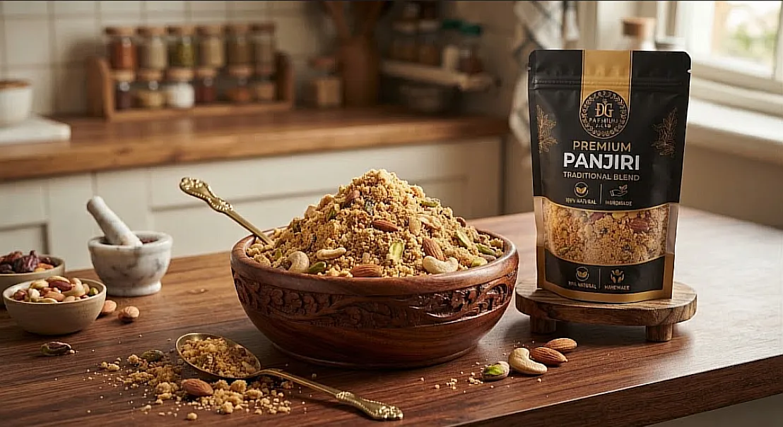 Traditional Panjiri Recipe: A Rich Pakistani Winter Treat with Dry Fruits – Panjiri Recipe